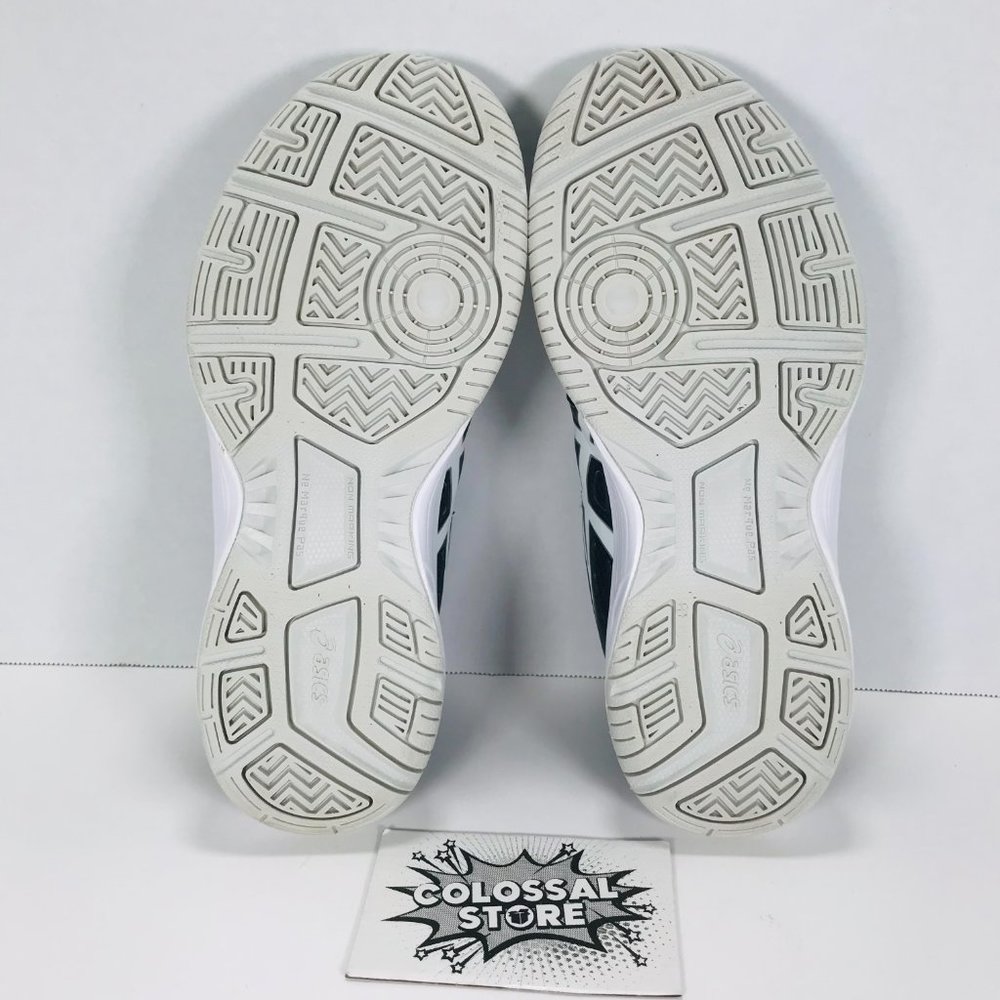 ❌SOLD❌ Asics Gel Upcourt 3 Volleyball Shoes Black Blue White - Picture 8 of 9